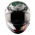 AXOR APEX DC JOKER GLOSS WHITE GREEN HELMET