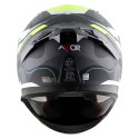 AXOR APEX DYNAMO DULL BLACK NEON YELLOW HELMET