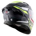 AXOR APEX DYNAMO DULL BLACK NEON YELLOW HELMET