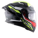 AXOR APEX DYNAMO DULL BLACK NEON YELLOW HELMET