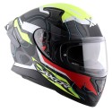 AXOR APEX DYNAMO DULL BLACK NEON YELLOW HELMET