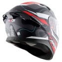 AXOR APEX DYNAMO DULL BLACK RED HELMET