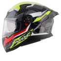 AXOR APEX DYNAMO GLOSS BLACK NEON YELLOW HELMET