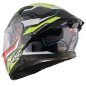 AXOR APEX DYNAMO GLOSS BLACK NEON YELLOW HELMET