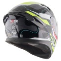 AXOR APEX DYNAMO GLOSS BLACK NEON YELLOW HELMET