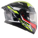 AXOR APEX DYNAMO GLOSS BLACK NEON YELLOW HELMET