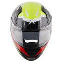 AXOR APEX DYNAMO GLOSS BLACK NEON YELLOW HELMET