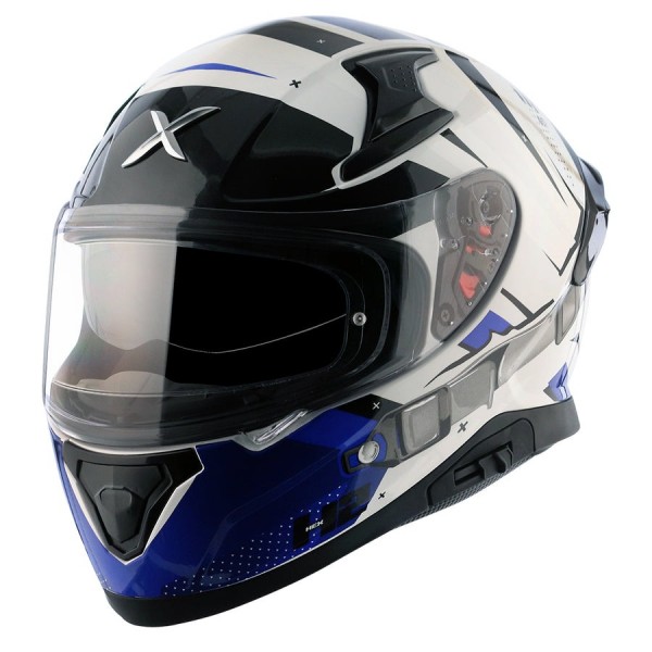 AXOR APEX HEX-2 GLOSS WHITE BLUE HELMET