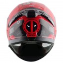 AXOR APEX MARVEL DEADPOOL GLOSS RED BLACK HELMET