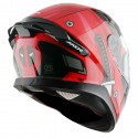 AXOR APEX MARVEL DEADPOOL GLOSS RED BLACK HELMET