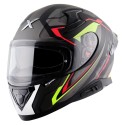 AXOR APEX ROADTRIP DULL BLACK GREY HELMET