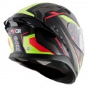 AXOR APEX ROADTRIP DULL BLACK GREY HELMET