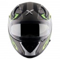 AXOR APEX ROADTRIP DULL BLACK NEON YELLOW HELMET