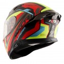 AXOR APEX ROADTRIP DULL BLACK RED HELMET