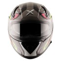 AXOR APEX ROADTRIP GLOSS BLACK GREY HELMET