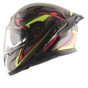 AXOR APEX ROADTRIP GLOSS BLACK GREY HELMET