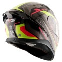 AXOR APEX ROADTRIP GLOSS BLACK GREY HELMET