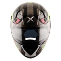 AXOR APEX ROADTRIP GLOSS BLACK GREY HELMET