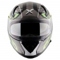 AXOR APEX ROADTRIP GLOSS BLACK NEON YELLOW HELMET