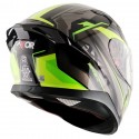 AXOR APEX ROADTRIP GLOSS BLACK NEON YELLOW HELMET