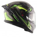 AXOR APEX ROADTRIP GLOSS BLACK NEON YELLOW HELMET