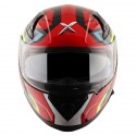 AXOR APEX ROADTRIP GLOSS BLACK RED HELMET