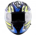 AXOR APEX STREAK DULL BLACK BLUE HELMET