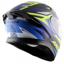 AXOR APEX STREAK DULL BLACK BLUE HELMET