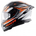 AXOR APEX STREAK DULL BLACK ORANGE HELMET