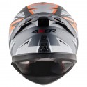 AXOR APEX STREAK DULL BLACK ORANGE HELMET