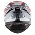 AXOR APEX STREAK DULL BLACK RED HELMET