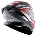 AXOR APEX STREAK DULL BLACK RED HELMET