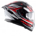 AXOR APEX STREAK DULL BLACK RED HELMET