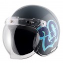 AXOR RETRO JET SPORTZ C13 SLATE BLUE HELMET