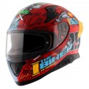 AXOR XBHP THENINETEEN GLOSS BLUE RED HELMET