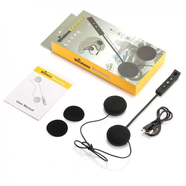 BT11 HELMET BLUETOOTH WIRELESS EARPHONE