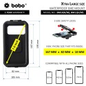 BOBO BM10H Fully Waterproof Bike / Cycle Phone Holder Motorcycle Mobile Mount