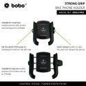 BOBO BM14 PRO X Quick Release with PRO X Vibration Controller Enhanced BM14 PRO Bike / Cycle Phone Holder Motorcycle Mobile Mount