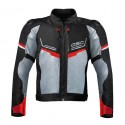 DSG AIRE RIDING JACKET BLACK GREY RED