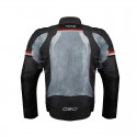 DSG AIRE RIDING JACKET BLACK GREY RED