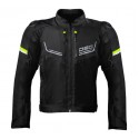 DSG AIRE RIDING JACKET BLACK YELLOW FLUO