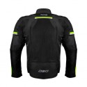 DSG AIRE RIDING JACKET BLACK YELLOW FLUO