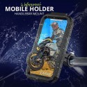 GRAND PITSTOP WATERPROOF MOBILE HOLDER HANDLEBAR MOUNT WITH 15W WIRELESS CHARGER