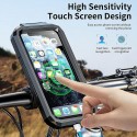 GRAND PITSTOP WATERPROOF MOBILE HOLDER HANDLEBAR MOUNT WITH 15W WIRELESS CHARGER