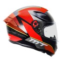 MT HUMMER AXN GLOSS RED HELMET