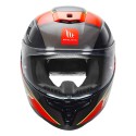 MT HUMMER AXN GLOSS RED HELMET