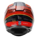 MT HUMMER AXN GLOSS RED HELMET