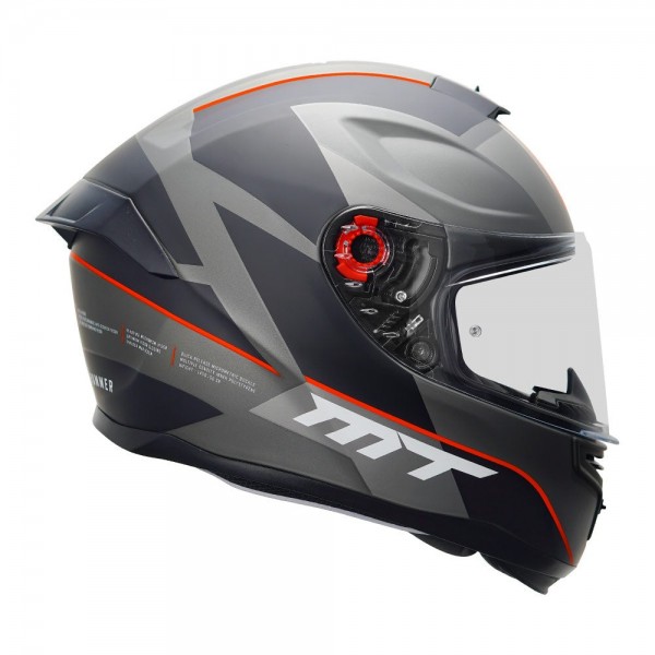 MT HUMMER AXN MATT GREY HELMET