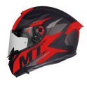 MT HUMMER BRAVE MATT RED HELMET