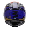 MT HUMMER BRICK GLOSS BLUE HELMET